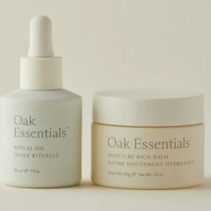 Essentials Cream Moisture Balm and Ritual Oil Set